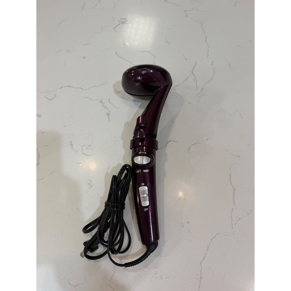 Conair Infiniti Pro Secret Wave Automatic Hair Curler Purple CD204 Beachy Waves